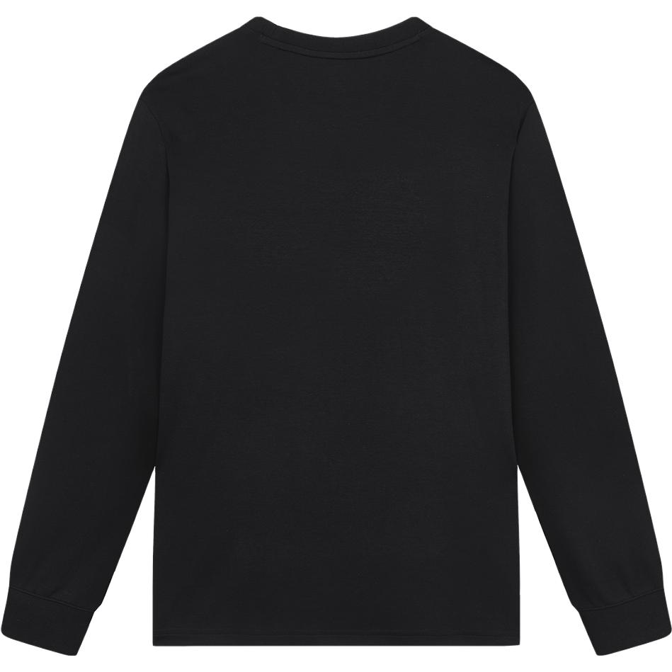 FILA Fashionable Sports Casual Letter Pattern Breathable Simple Round Neck T-Shirt Men Tops Black F11M338204FBK