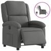 VidaXL Electric Recliner, Relaxation Chair with Adjustable Backrest and Footrest, Living Room Seat, Modern, 3204141