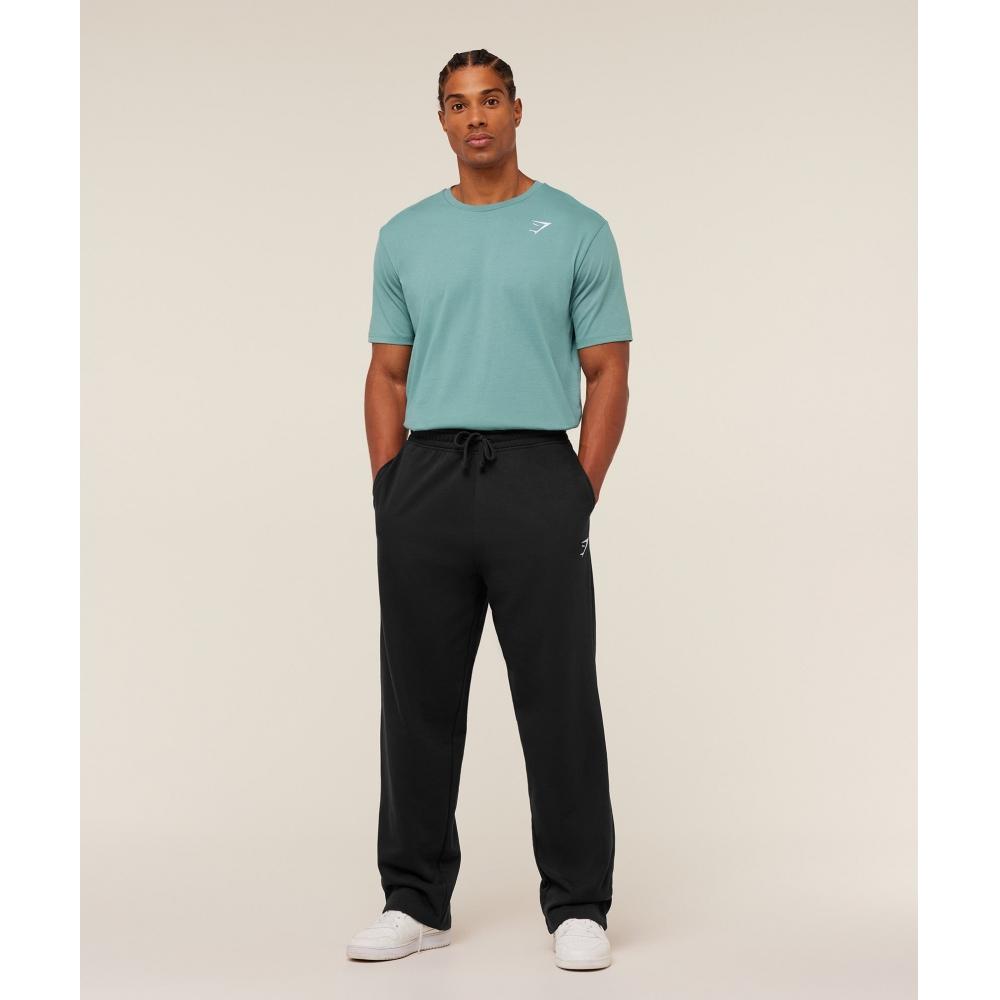 Gymshark CresT T shirT Gs sTorm Blue A1a3j Ud6x