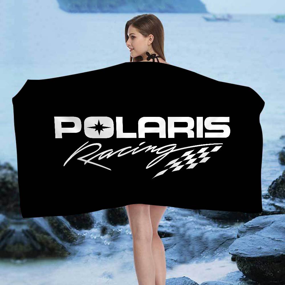 P-Polaris Microfiber Printed Beach Towel Mountain Climbing Yoga Beach Swimming Running Absorbent Soft Towel