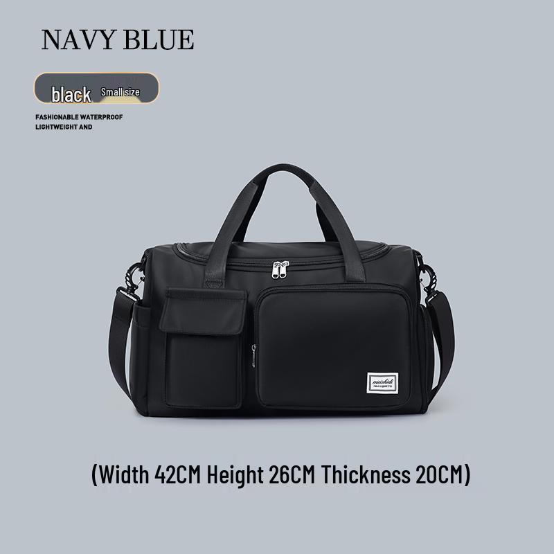 Men's Large Capacity Oxford Cloth Travel Bag - Lightweight, Handheld, and Perfect for Short Trips, Sports, or School Use