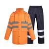 Special for Railway Raincoats for Outdoor Work, Chunya Spinning Reflective Rain Pants Set, Double-layer Split Anti-rainstorm Split Type