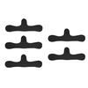 xiaobudian 1/5/10Pcs Cotton Bra Liner, Under-Breast Sweat Absorber Pads, Washable Moisture Wicking Boob Pad, Women Sweating Supplies