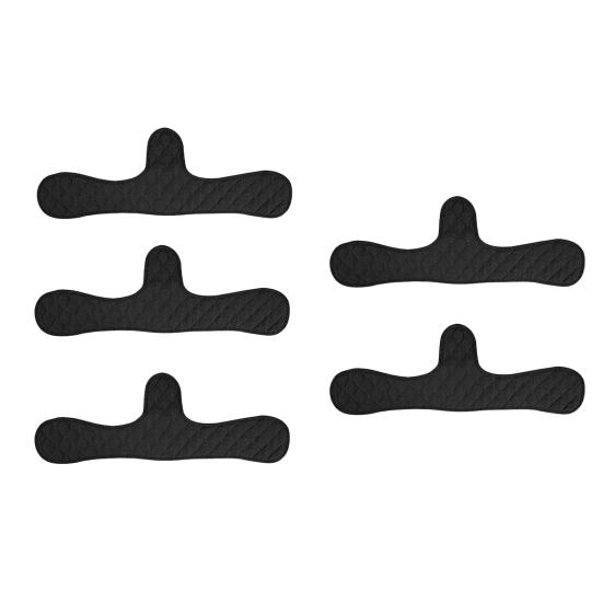xiaobudian 1/5/10Pcs Cotton Bra Liner, Under-Breast Sweat Absorber Pads, Washable Moisture Wicking Boob Pad, Women Sweating Supplies