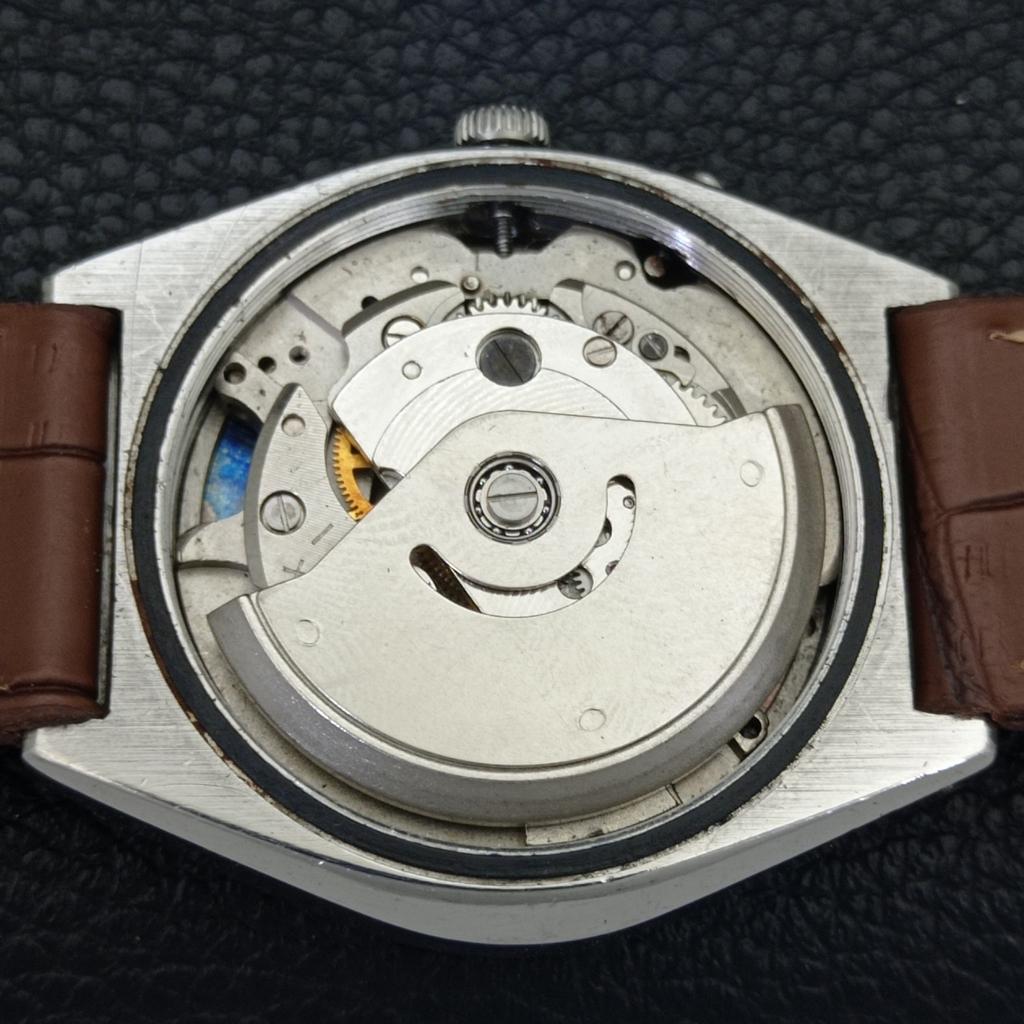 RICOH R31 AUTOMATIC VINTAGE JAPAN MENS BROWN COLOR DIAL WATCH a701930-5 R207-a701930