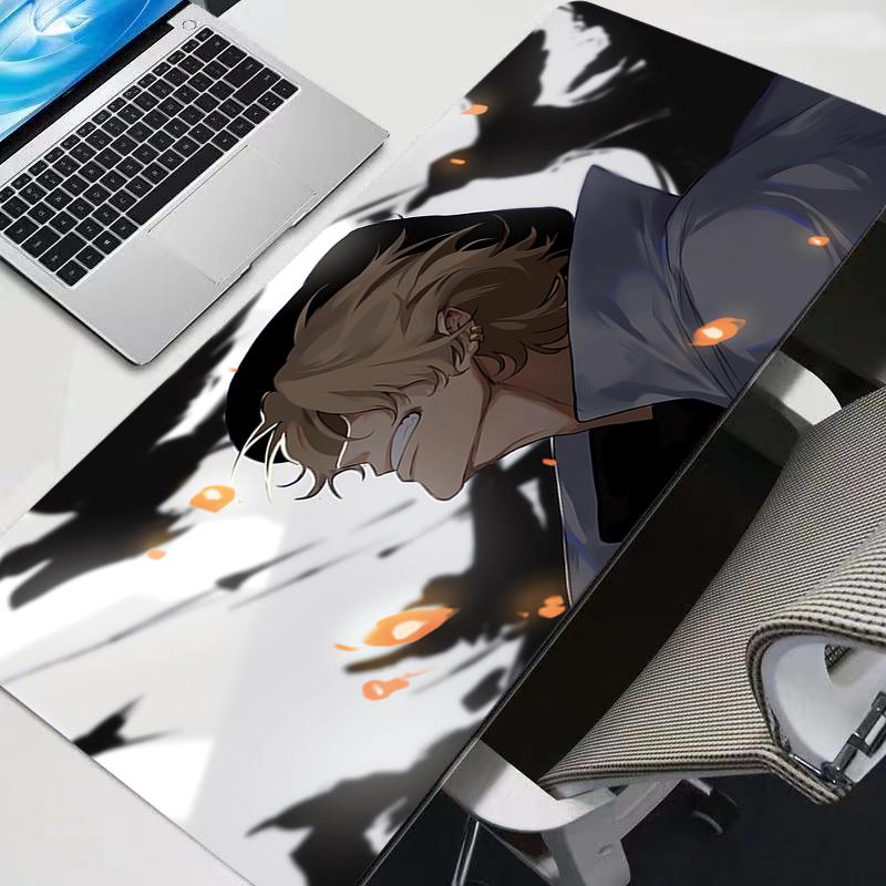 New Mouse Pads Big Carpet One Piece Sabo New Laptop Pc Gamer Keyboard Mat Mousepad Edge White Tassel Rubber Table Mat