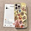 Retro Purple Face Sun Stars Phone Case for iphone 16 15 14 7 8 Plus 13 11 12 Pro Max X XS XR SE 2022 16e Back Women Girls Cover