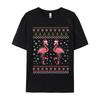 Flamingo Christmas Lights Ugly Sweater T-Shirt