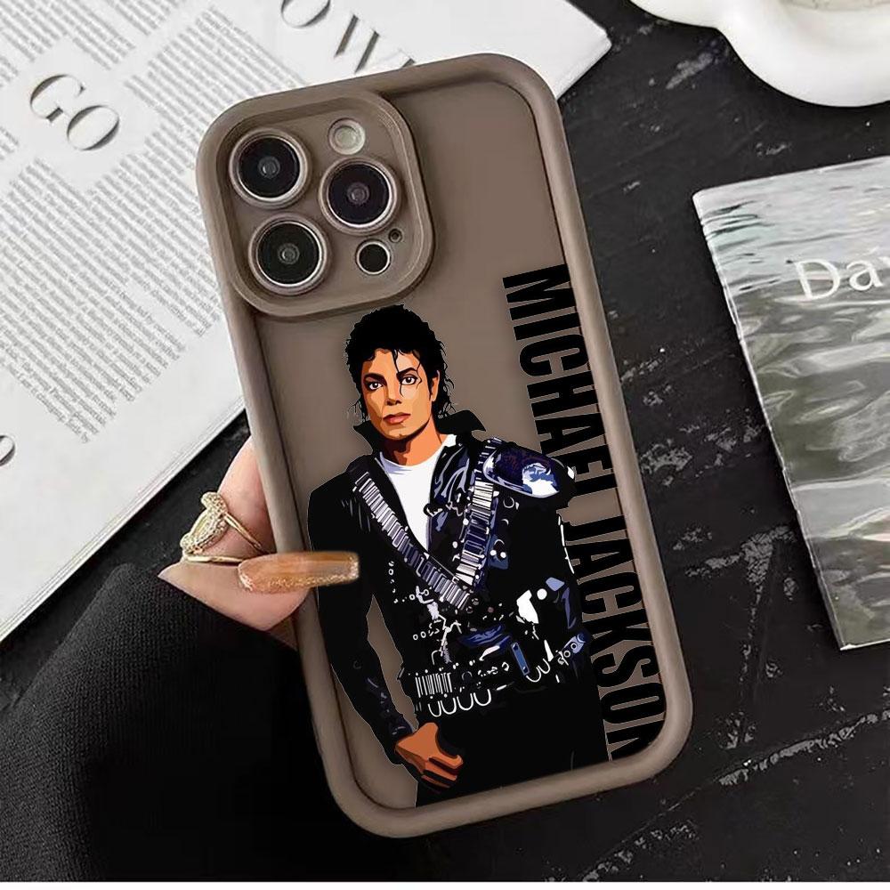 Sänger M-Michael J-Jackson Handyhülle Für iPhone Apple 17 AIR 16 16E 11 12 13 14 15 XR Plus Pro Max DIY Hülle Stoßfeste Abdeckung