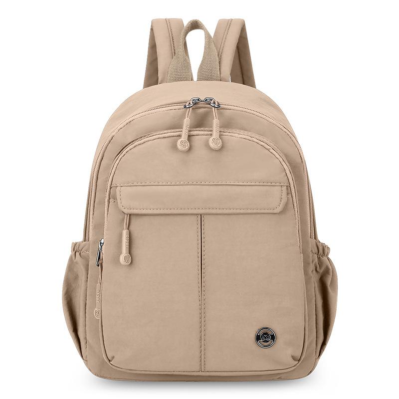 Lightweight Nylon Backpack for Women Casual Daypack Travel Shoulder Bag with Multi Pockets