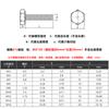 M1.6 M2 M3 M4 M5 M6 M8 M10 x 6-80 mm TC4 GR5 Titanium Alloy Hex Head  Bolt Screw Bicycle Motorcycle