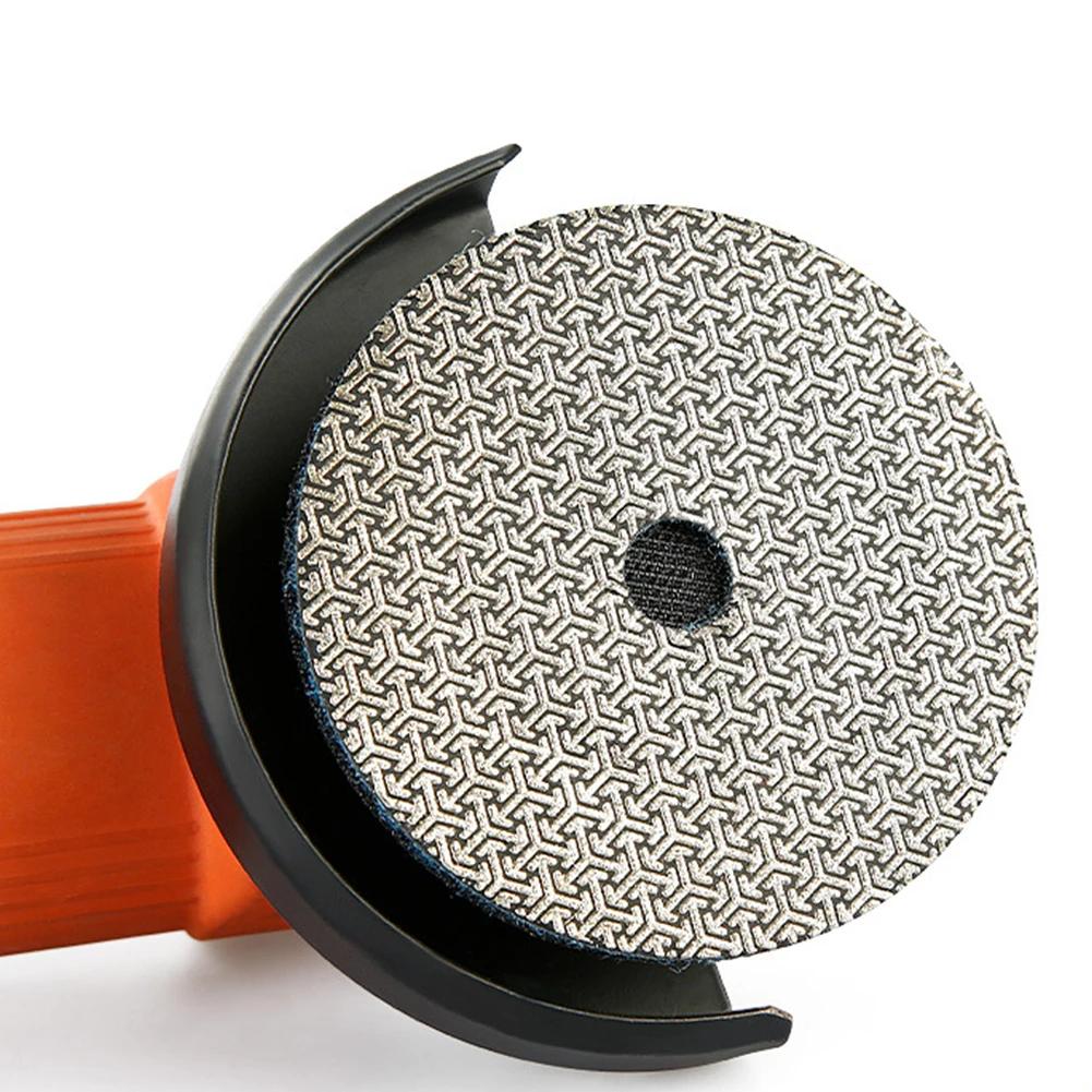 1pcs 50mm 2Inch Electroplated Emery Dry Polishing Pad For Granite Marble Sanding Disc Polishing Cleaning Tool Hand Tools