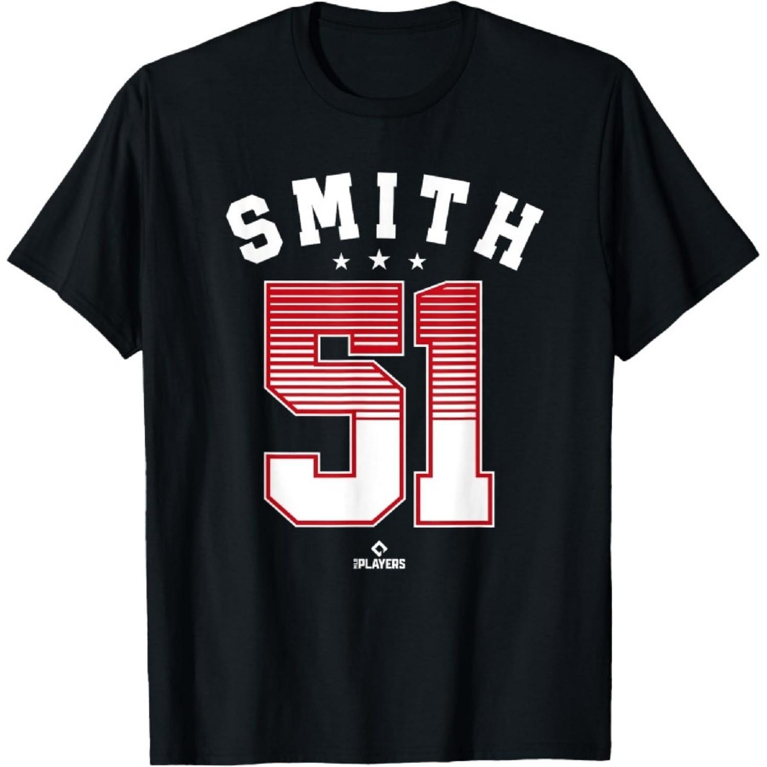 Уилл Смит 51 Техас Футболка MLBPA2 XXXXXL чёрный