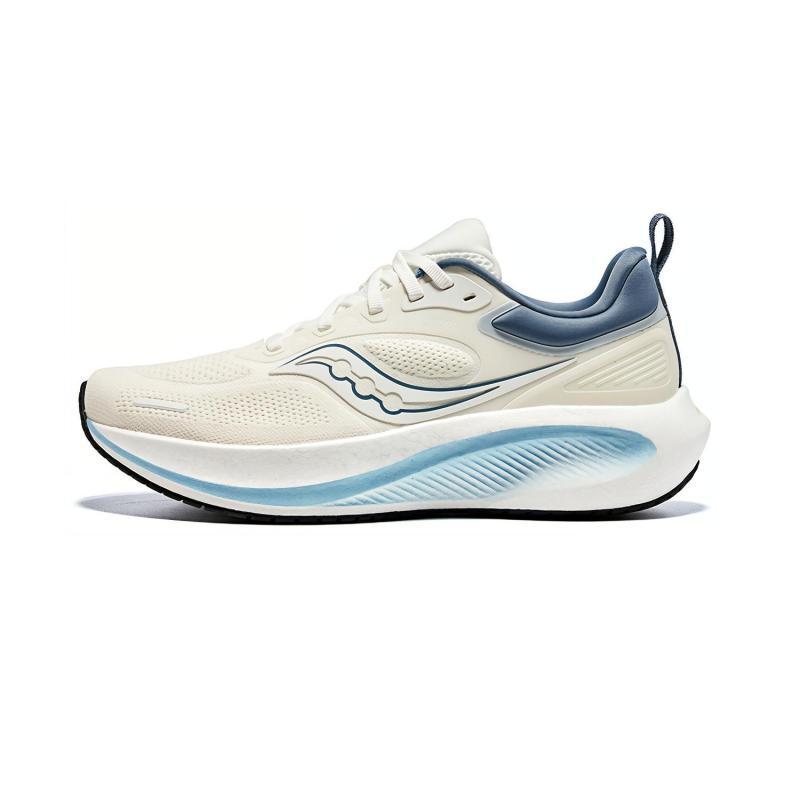 

Saucony Surge 3 Coverage Rebound Lightweight Low top Casual Running Shoes Men s White Blue Saucony S28215-1 41