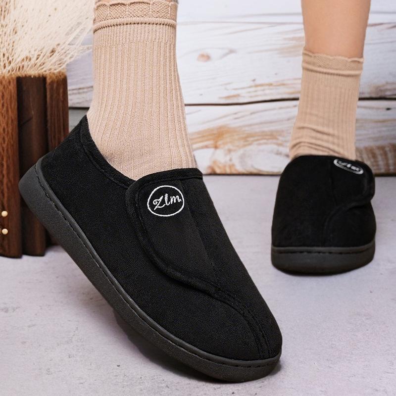 Cotton Shoes Winter Women's Polyurethane Women's Boots Velcro Cotton Boots Cold-proof and Warm Short Boots Soft-soled Snow Boots