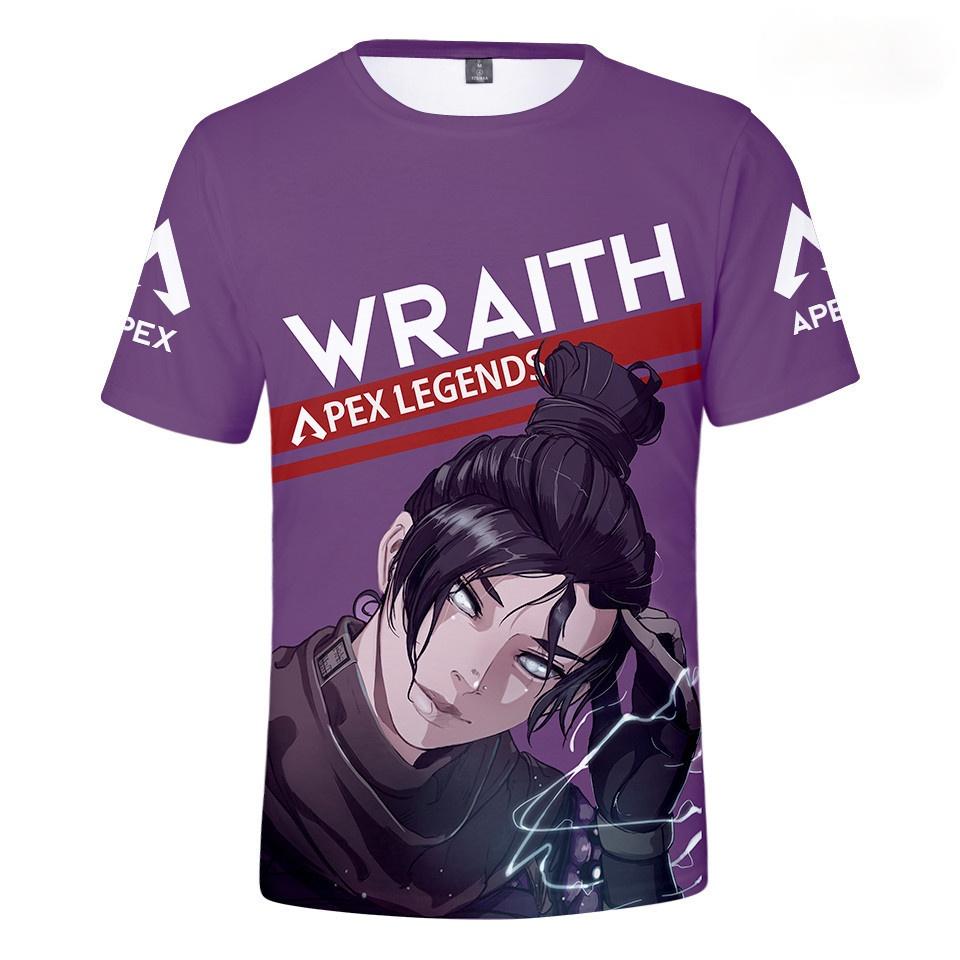Kids T Shirt 3d Apex Legends Clothing Children Boys Girls Short Sleeve Tshirt Outerwear T -Shirt Children Clothe Tee 