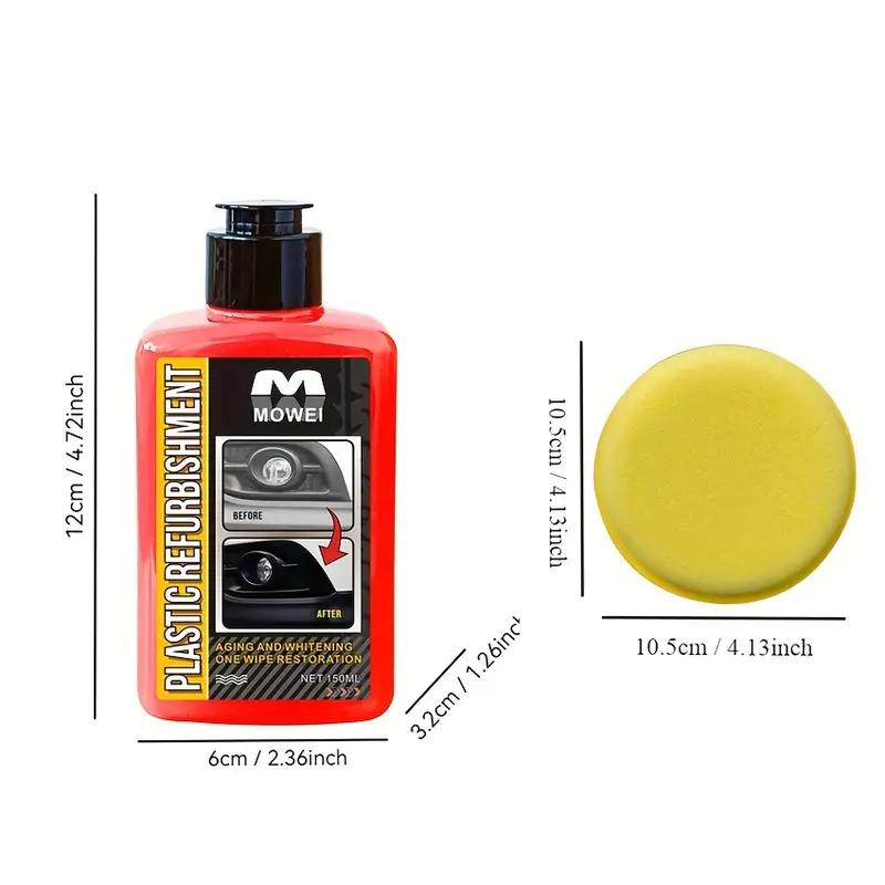 

Крем для обновления салона автомобиля, полироль для глянцевых черных и красных пластиковых деталей, приборная панель, блеск шин, обновление салона автомобиля 150ml