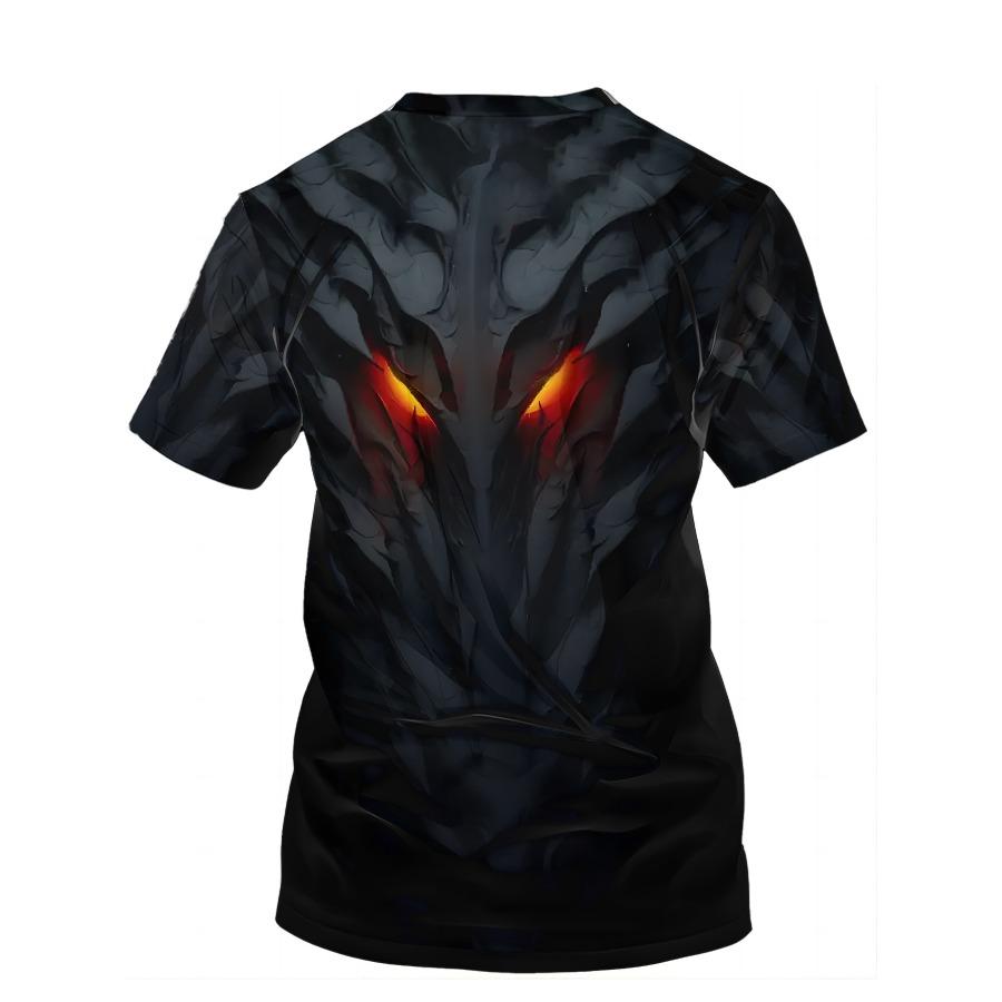 Tricou cu imprimeu 3D cu animale de modă Tricouri cu model de leu Tricou cu mânecă scurtă cu gâtul O Tricou cu mânecă scurtă de vară Tricouri pentru bărbați respirabile Îmbrăcăminte cu desene animate pentru bărbați