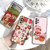 Strawberry Vintage S-Shortcake  Phone Case For Samsung S25,S24,S21,S22,S23,S30,Ultra,S20,Plus,Fe,Lite,Note,10 Black Soft Shell