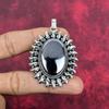 Μενταγιόν Shungite, κοσμήματα πολύτιμων λίθων από μασίφ ασήμι 925, χειροποίητο μενταγιόν, για την Ημέρα των Ευχαριστιών