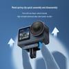 TELESIN Magnetic Quick-Release Base & Two-Prong Adapter for DJI Action 6 Osmo Nano