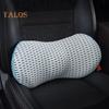 Ergonomisches Lendenwirbel-Stütz-Memory-Schaum-Kissen Atmungsaktives Netz Kissen zur Linderung von Schmerzen im unteren Rücken Bürostuhl Sofa Autositz Liegesessel Bett Rückenstütze