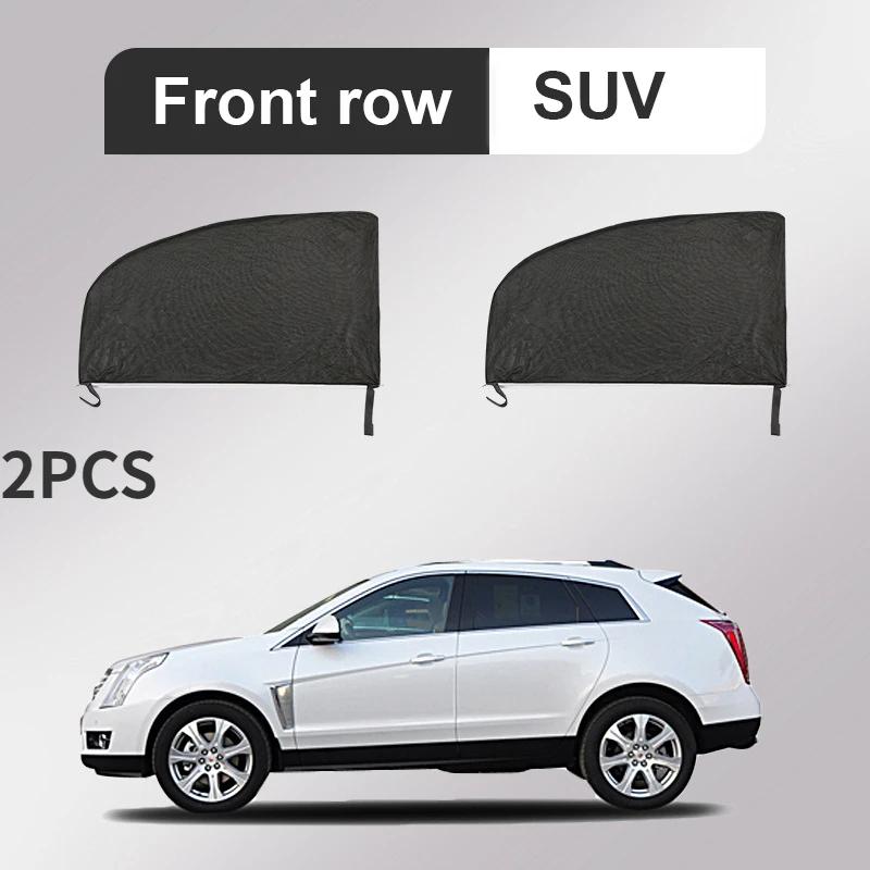 4PC Universal UV Protection Mesh Window Shade Anti-Mosquito Privacy Sun Visor for Car Side Windows - Car Accessories