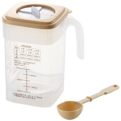 Shio Koji Pot [Makes Homemade Shio Koji Easily] Beige, 10.8 X 10.8 X 17.7 Cm, Fermentation Restaurant, SJ1664