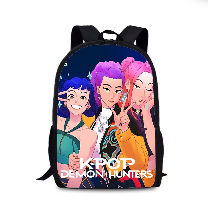 Witch Hunters Backpack Kpopdemonhunters Student Children'S School Bag
