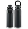 Skater Stainless Steel Water Bottle with 2L 2000ml Vacuum Black STD20H-A Handle, Capacity, One-Push Operation, Double-Layer Thermos,