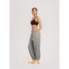 Budhi Mudra Diagonal Jogger Pants  Dark Melange Grey