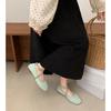 Flat Shoes Women Summer Pink Ballet Shallow Mouth Flats Sole Single Shoe Women's Soft Soled Mary Jane Shoes Pumps Zapatos
