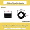 Black ABS Hollow Nylon Spacer Post with M3-M8 Insulating Sleeve Washer
