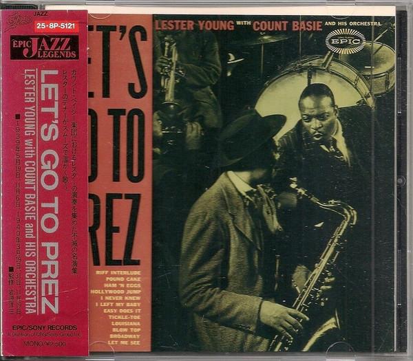

CD LESTER YOUNG, COUNT BASIE ORCHESTRA - Let s Go To Prez 258P5121 Epic 1988 Japan Jazz Used