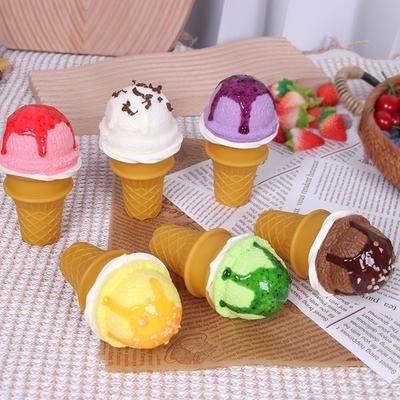 Fertigungstechnologie Eiscreme Modell Waffel Simulation Requisiten