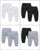Pure Cotton Newborn Crawling Pants Set – Two-Piece Base Layer for Boys and Girls