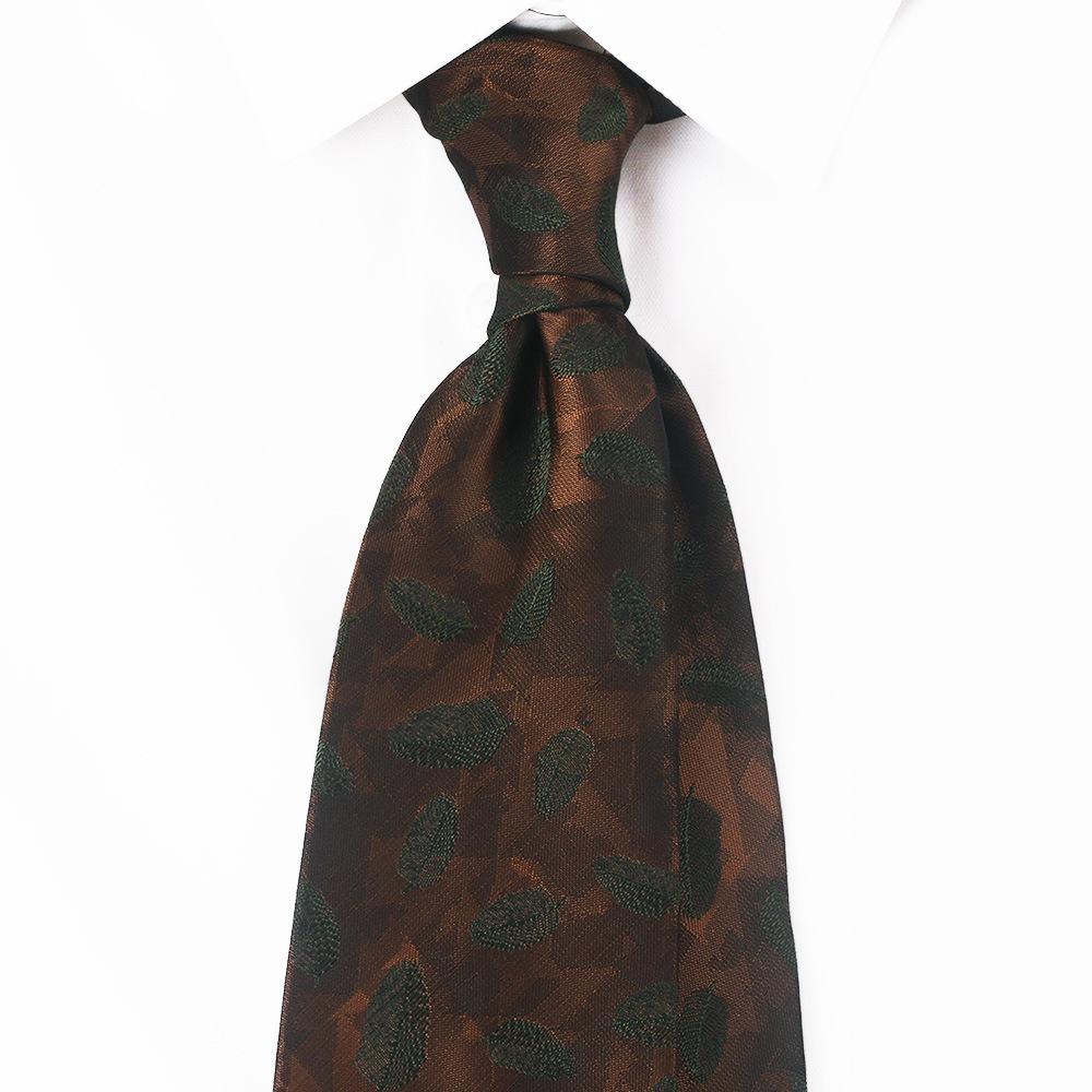 Pattern Italian Jacquard Tie Men'S Casual Business High-End Dress Wedding Suit Shirt Accessories Unique Stripes