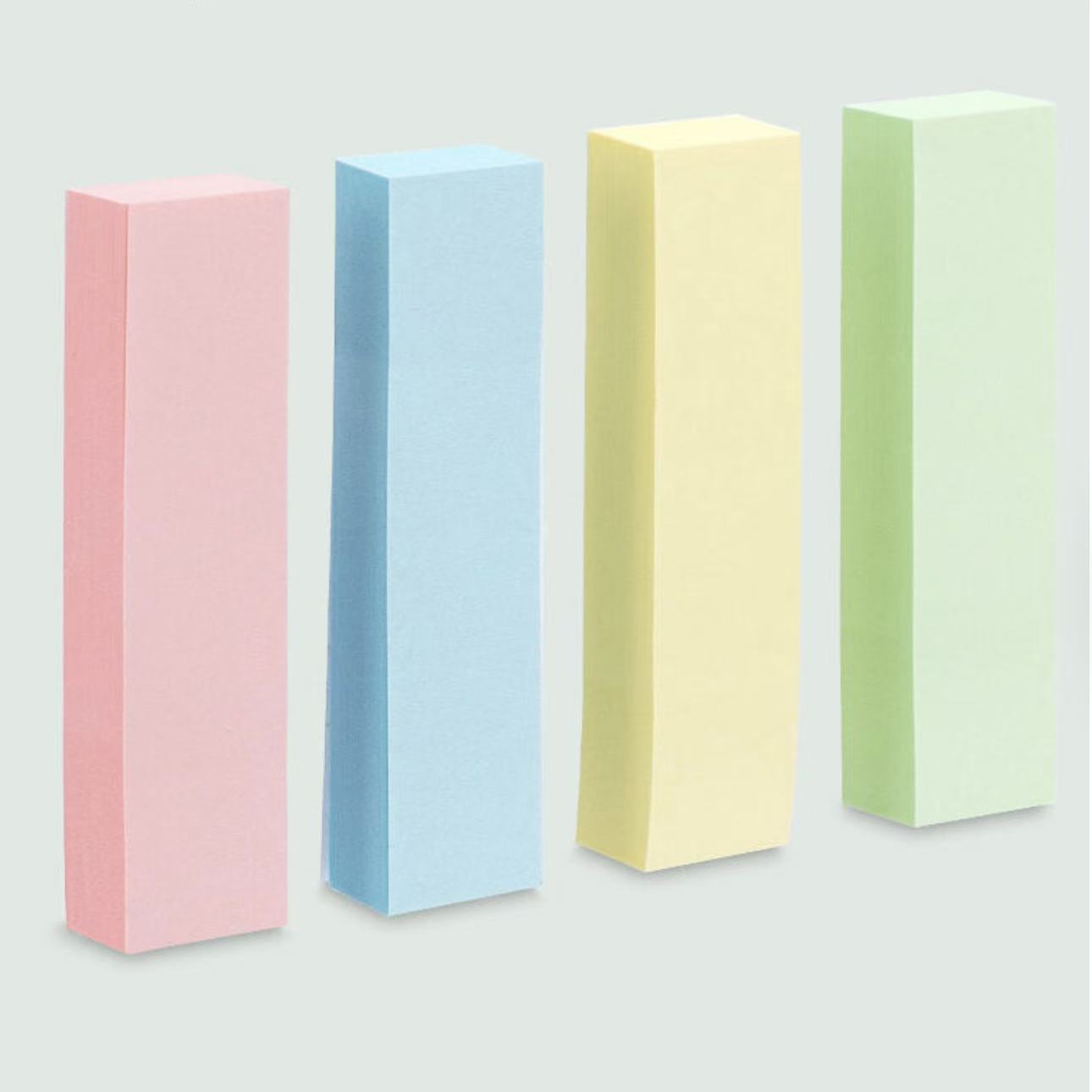 

400/2000 Sheets/Pack Small Rectangle Colorful Sticky Notes – Perfect for Students, Home, School & Office Use