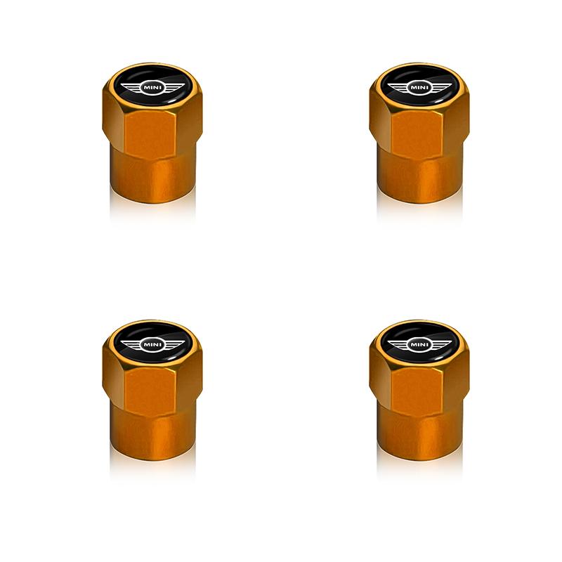 4Pcs Car Wheel Tire Valve Caps Air Stem Covers Accessories For BMW E46 E39 E90 E60 E36 F30 F10 E34 E30 F20 E92 M3 M4 M5 X5 X6