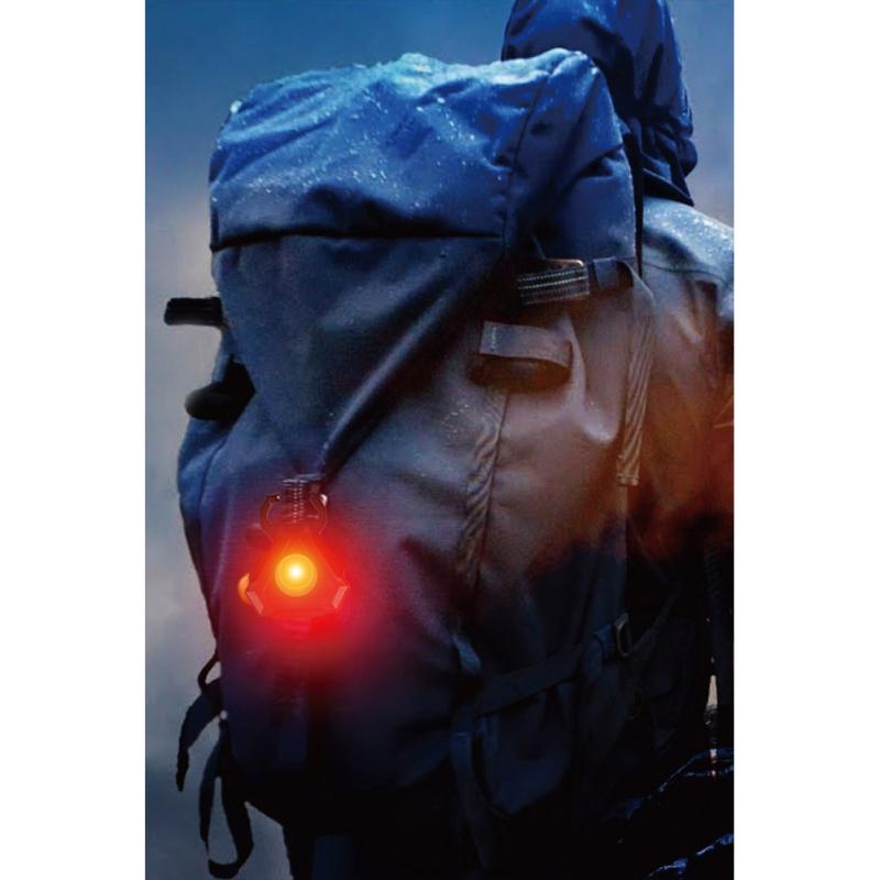 Mini Led Flashlight 7 Modes Portable Ultra-light Usb Rechargeable Keychain Work Light With Strong