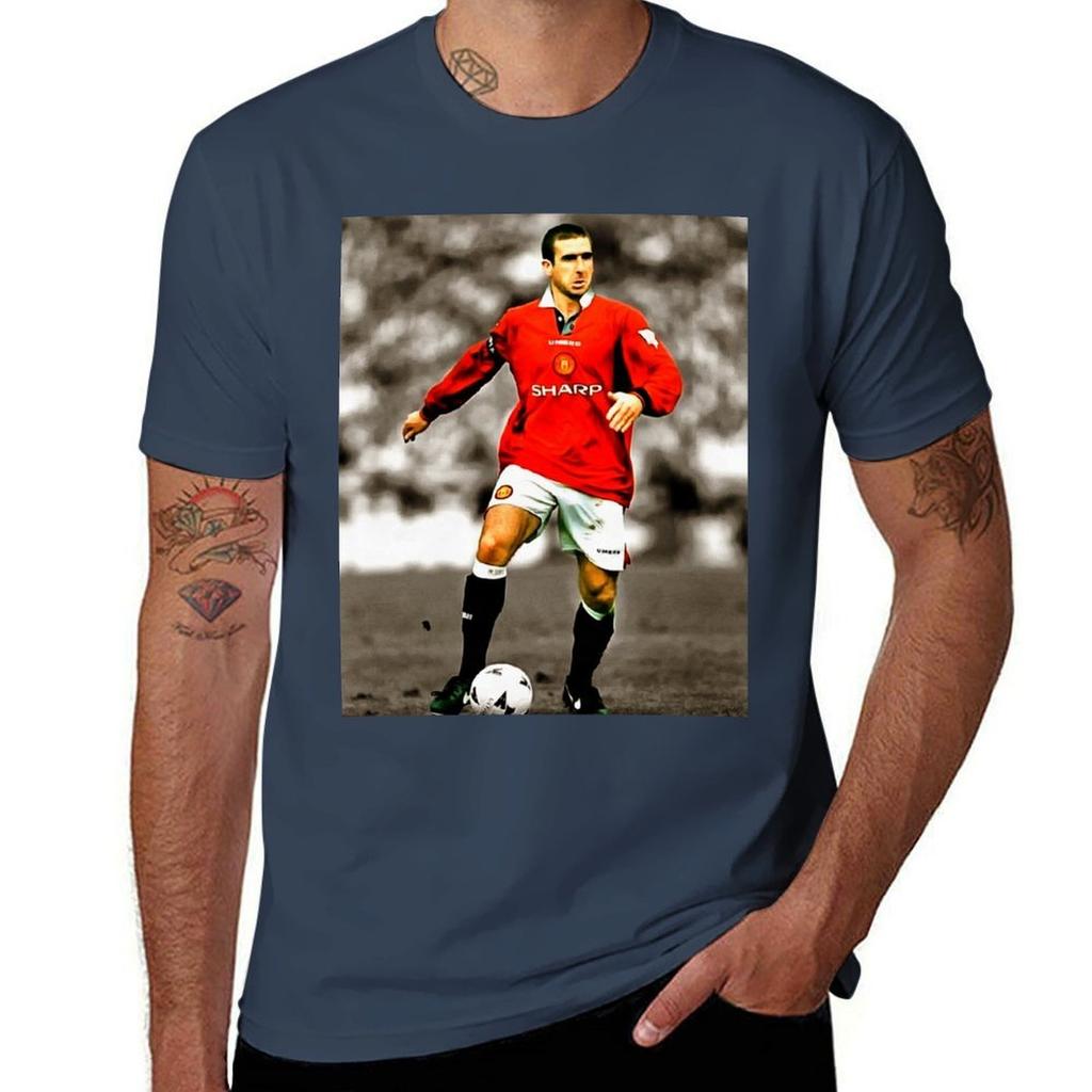 King Eric Tshirt Simple Solid Color Crew Neck Tee