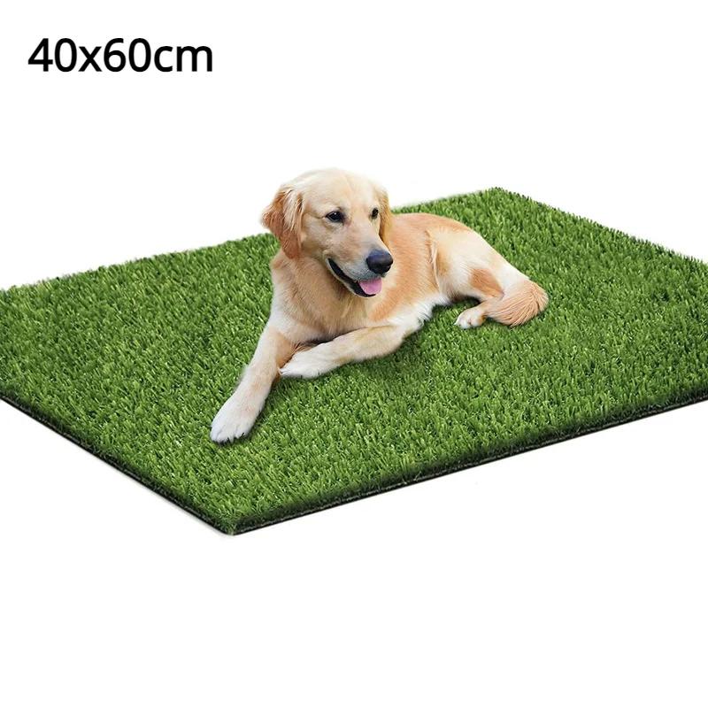 Grass Mat Dog Pee Pad Ultimate Washable Dog Grass Mat Reusable Odor-Control for Pet Training Easy-Clean Pee Pad Non-Slip Backing