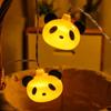 Panda Head LED String Lights - Decorative Night Lights for Kids' Rooms