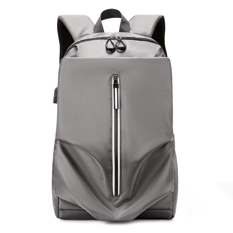 

Новый рюкзак из полиэстера в корейском стиле для студентов - сумка для путешествий и отдыха унисекс серый
