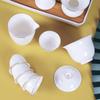 Chaxun Dehua Suet Jade White Porcelain Tea Set