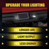 2PCS LED License Plate Light Rear Bumper Lamp For -2024 Dodge RAM 1500