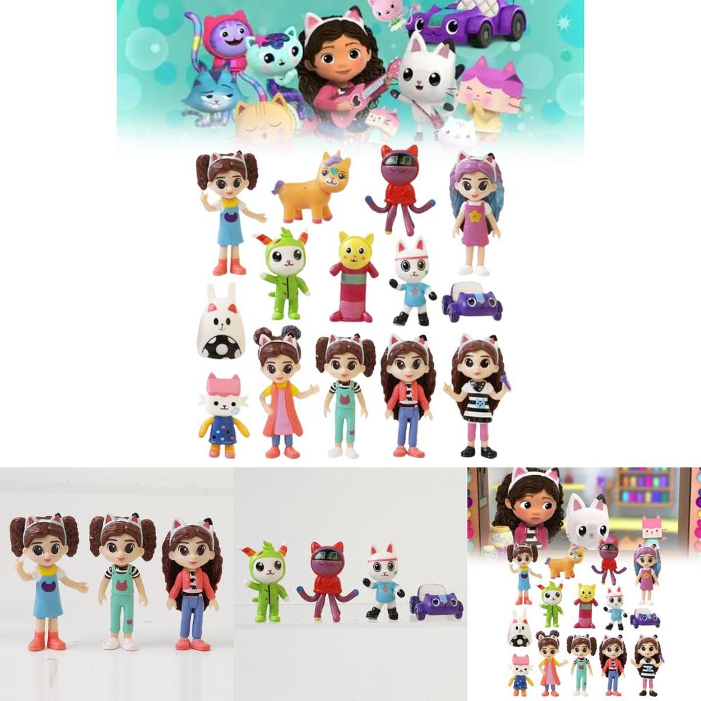 Gabbys Dollhouse Figure Pvc Collectible Toy For Kids And Fans