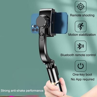 Handheld Gimbal Smartphone Rozšiřitelný Monopod Bluetooth Ruční stabilizátor se stativem selfie Stick Skládací Gimbal pro smartphone Xiaomi iPhone