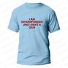 I Am Schizophrenic and I Have A Gun Men Women T Shirt Funny Graphic Streetwears Unisex Summer Short Sleeve Fashion Tee T-shirts
