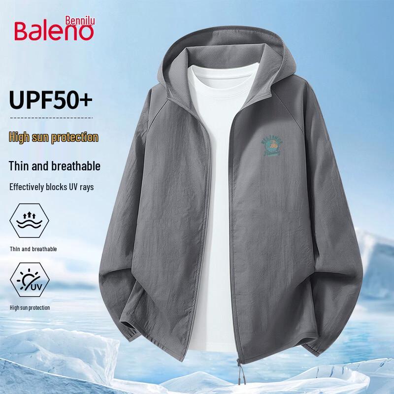 

Baleno Men s Hooded Sun Protection Jacket 3XL